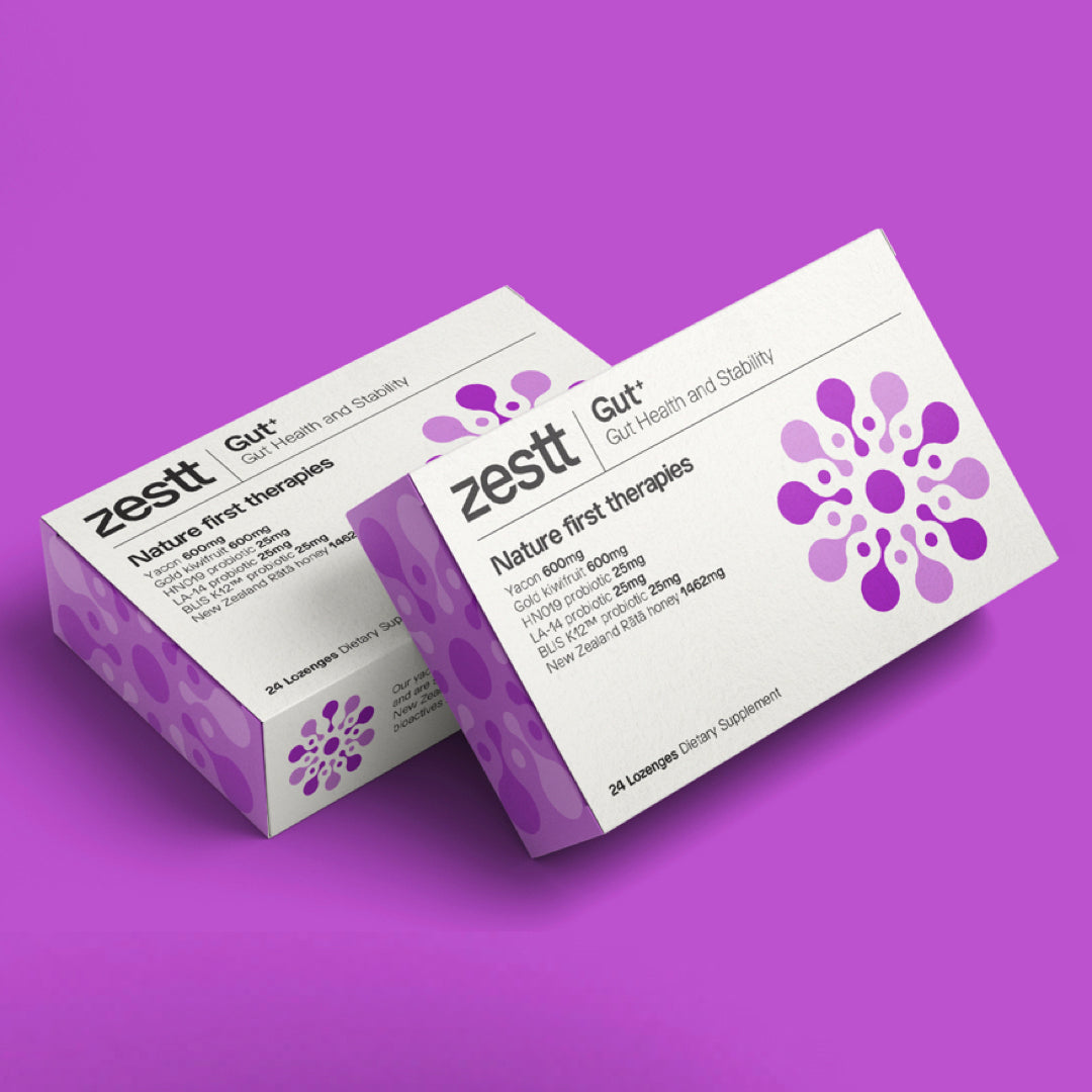 Thrive Gut Health Lozenges with Yacon, Gold Kiwifruit and Probiotics