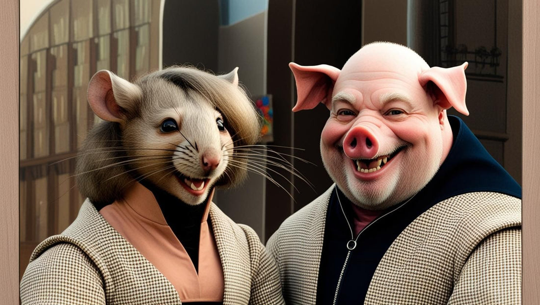 I'm a rat and Darcy's a pig!